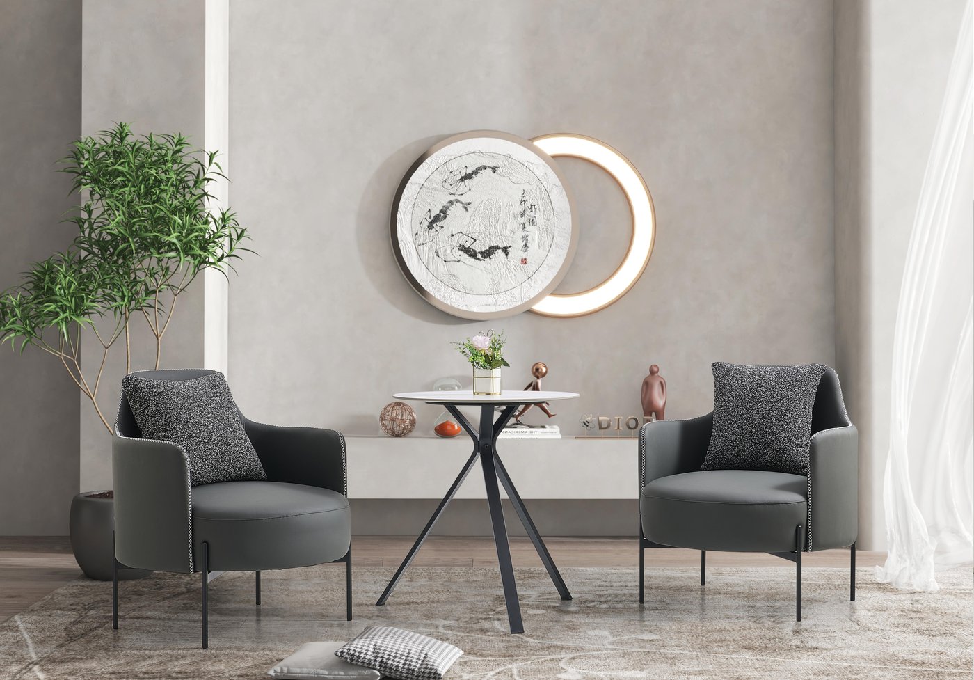 Reception and lounge furniture for commercial spaces
